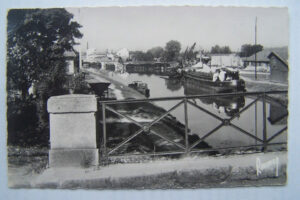 CP chantier du marchand 1939 à 1960 de sable au Port de Gournay