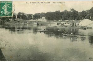 CP quai de Chetivet Chantier Baudouin et - (pecheurs-sur-bas 1905