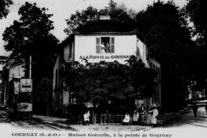 Tramway à la pointe de gournay