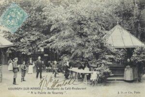 Café Rest à la pointe de Gournay (maison Gravatte 1906