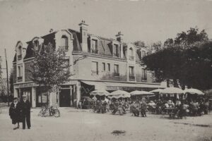 Gournay Café du Commerce ca1930 Cliché L'Hoste