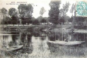 La Marne depuis la promenade des Patis 1910