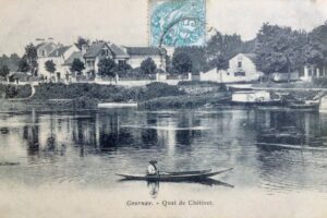 Vue sur le quai de Chétivet avant 1904