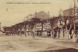 avenue Maréchal-Joffre Marché de Gournay cliché L'Hoste Paris (1)
