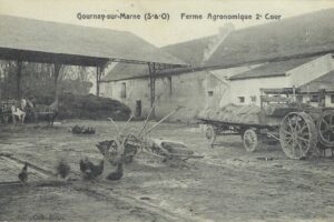 ferme agronomique 2ème cour 1914 Coll Florin