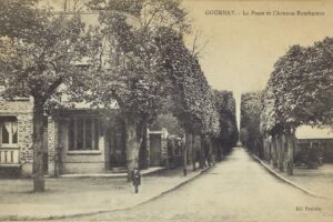 la poste et l'av Rabuteau ed Poulain 1910