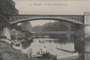 l'arche RG du pont à péage avant 1911