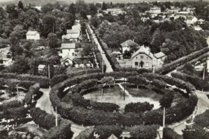 place de la république vue aerienne Lapie 1955