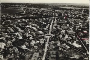 vue de Champs dans l'axe av M Berthelot vers Gournay