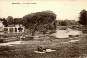 Gournay vue sur le vieux moulin (de Chelles) jpg