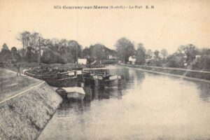 Le Port de Gournay sur le canal