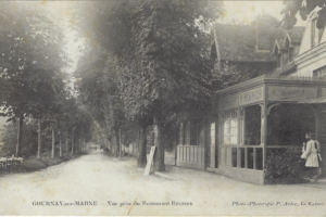 quai de chetivet vu du restaurant Hermann Regnier 1900