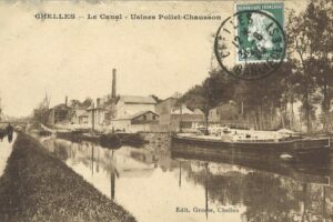 usine Poliet 1925 sur le canal