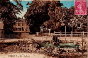1932 MAIRIE ET PUIT ARTÉSIEN