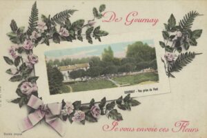 De gournay je vous envoie ces fleurs pris du pont ELD Paris