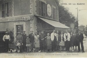 Hotel de la Marine Terminus du Tramway vers 1930
