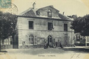 La Mairie Ecole Poste et telegramme 1896