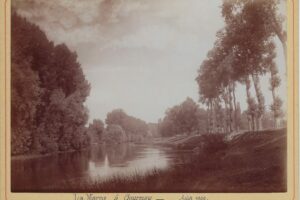 La Marne à Gournay -Août 1900