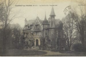 La Sauleraie façade sud 1909 coll Florin