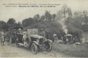 buvette de l'Hotel de la Marine Promenande Hermann Regnier vers 1930