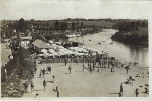 la plage du temps de M Leroy avant 1934