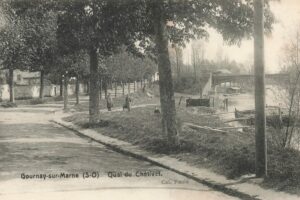 militaires quai du Chétivet 1910 Florin