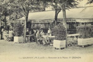 Gronon Succ de Bertrand restau de la Mairie