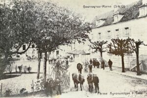 cour nord de la ferme