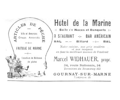 hotel de la marine Widhauer