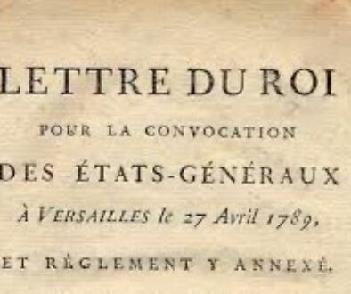 convocation aux etats généraux