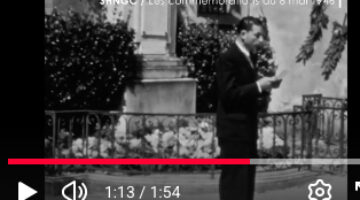 le film des cérémonies du 08 Mai 1946