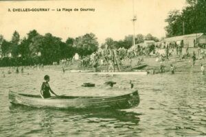La Plage de M Leroy vers 1931 La Plage de M Leroy vers 1931