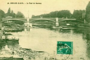 baignade au chantier G Hiser et Restaurant Motte vers été 1912 baignade au chantier G Hiser et Restaurant Motte vers été 1912