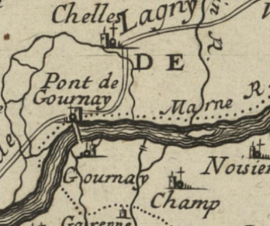 le pont vu selon le désir du roi en 1676