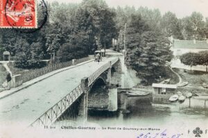 Pont à péage de Gournay 1908 Pont à péage de Gournay 1908